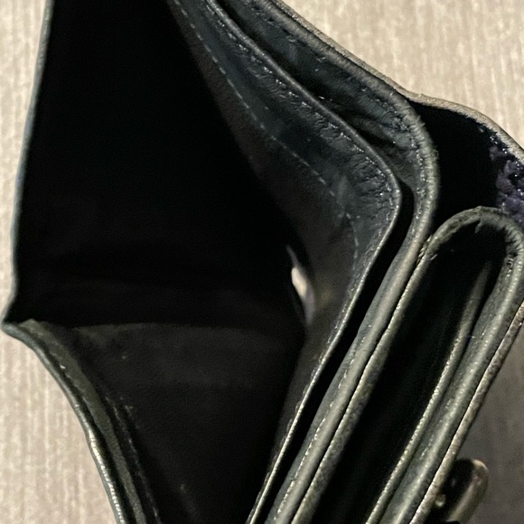 Chloe Navy Blue leather studded wallet - Picture 13 of 14